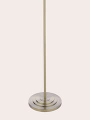 Laura Ashley Antique Brass Marlowe Floor Lamp - Image 4 of 4