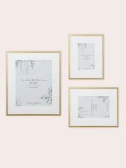 Laura Ashley Set of 3 Gold Alisa Photo Frames - Image 4 of 6