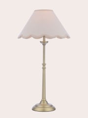 Laura Ashley Matt Antique Brass Cordwell Table Lamp - Image 3 of 8