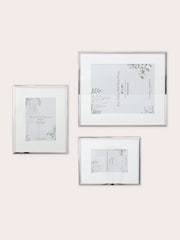 Laura Ashley Set of 3 Brass Alisa Photo Frames - Image 3 of 6