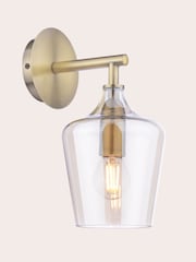 Laura Ashley Antique Brass Ockley Wall Light - Image 3 of 5