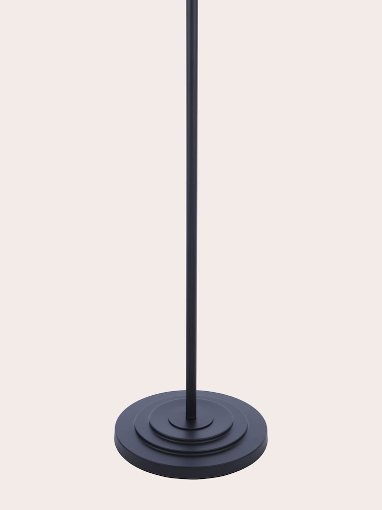 Laura Ashley Black Marlowe Floor Lamp - Image 6 of 6