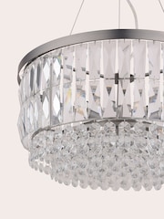 Laura Ashley Pewter Rhosill 4 Light Ceiling Light - Image 5 of 5