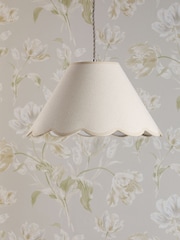 Laura Ashley Natural Cordwell Easy Fit Pendant Ceiling Light Shade - Image 2 of 7