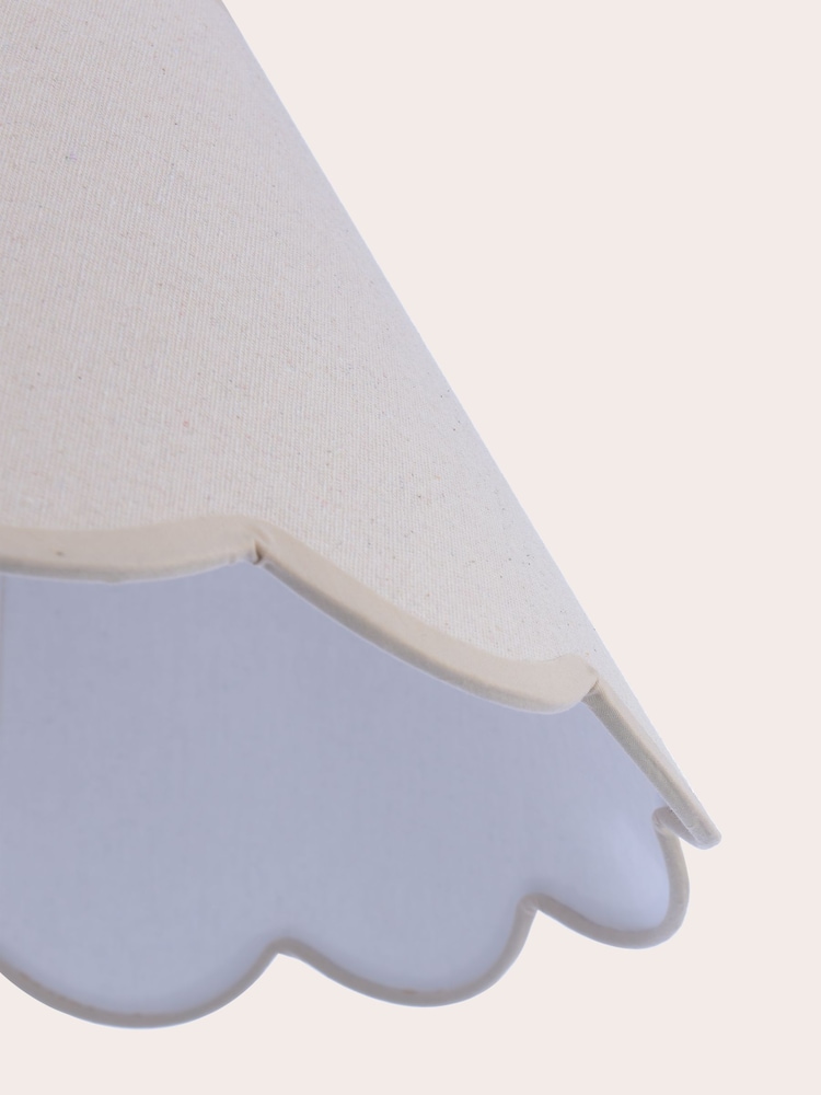 Laura Ashley Natural Cordwell Easy Fit Pendant Ceiling Light Shade - Image 7 of 7