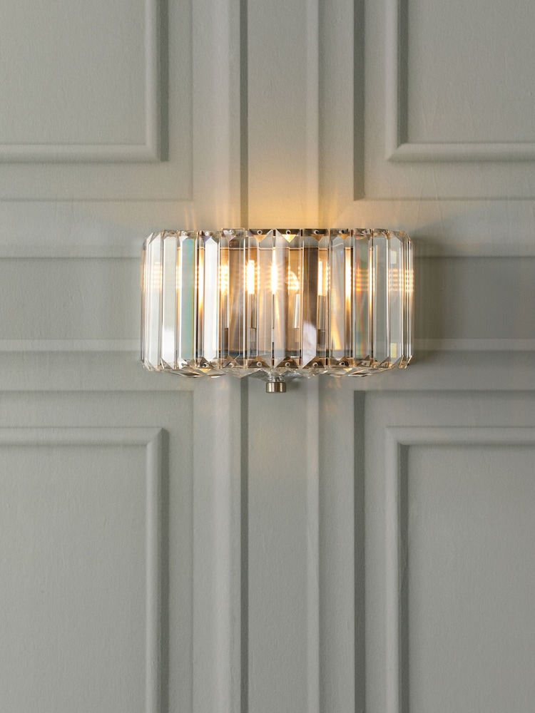 Laura Ashley Antique Brass Fernhurst 1 Light Wall Light - Image 1 of 5