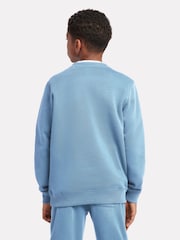New Balance Blue Boys Small Logo Sweatshirt - Image 3 of 8