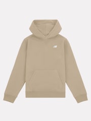 New Balance Orange Small Boys Brush Back Logo Hoodie - Image 6 of 8