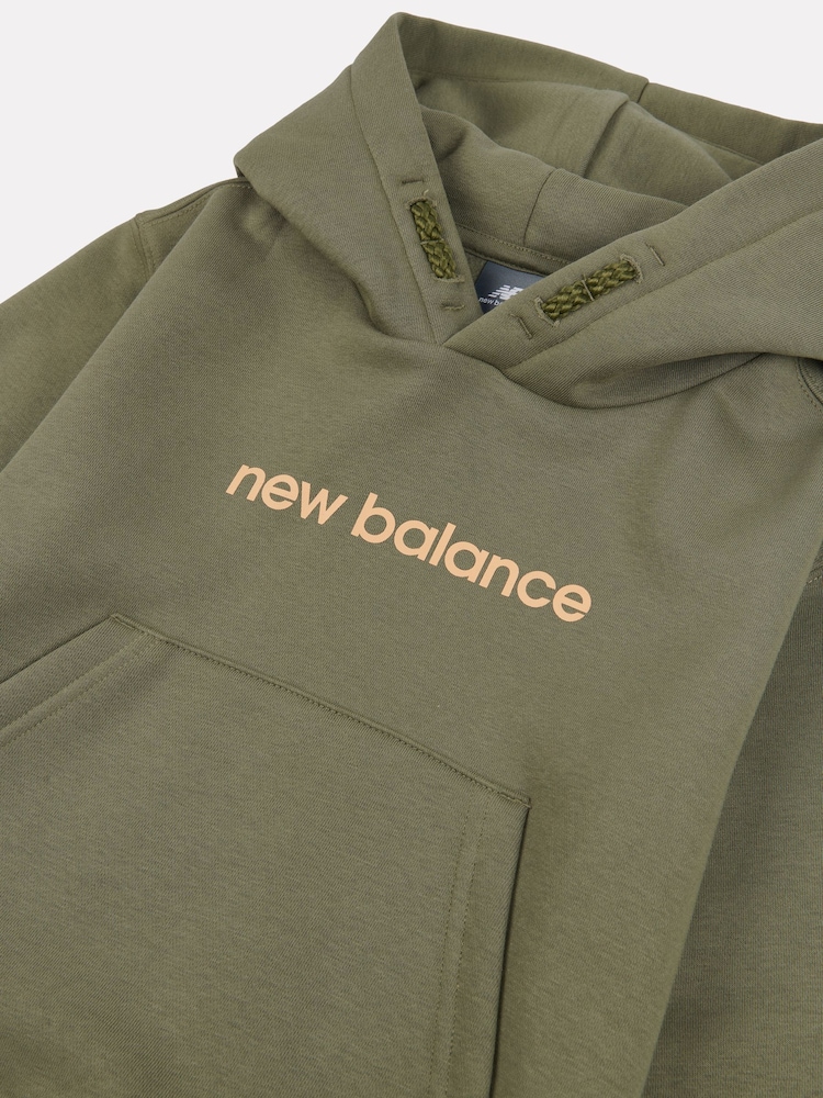 New Balance Green Girls Floral Sneaker Hoodie - Image 11 of 11