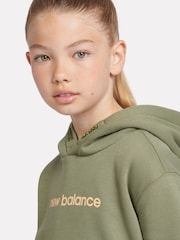 New Balance Green Girls Floral Sneaker Hoodie - Image 4 of 11
