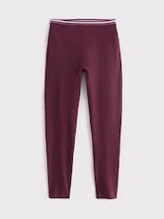 Abercrombie & Fitch Red Stripe Double Cotton Leggings - Image 8 of 8
