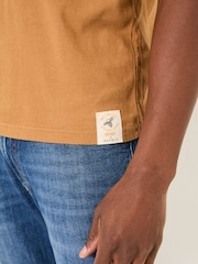 Tan Brown Beeble Doing Nothing Graphic T-Shirt - Image 6 of 10