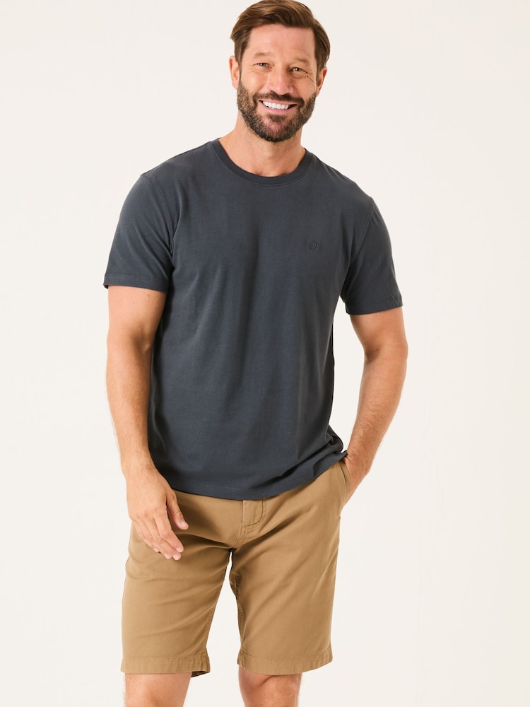 FatFace Lulworth Washed Black T-Shirt - Image 1 of 5