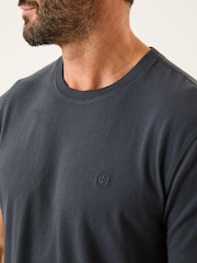 FatFace Lulworth Washed Black T-Shirt - Image 4 of 5