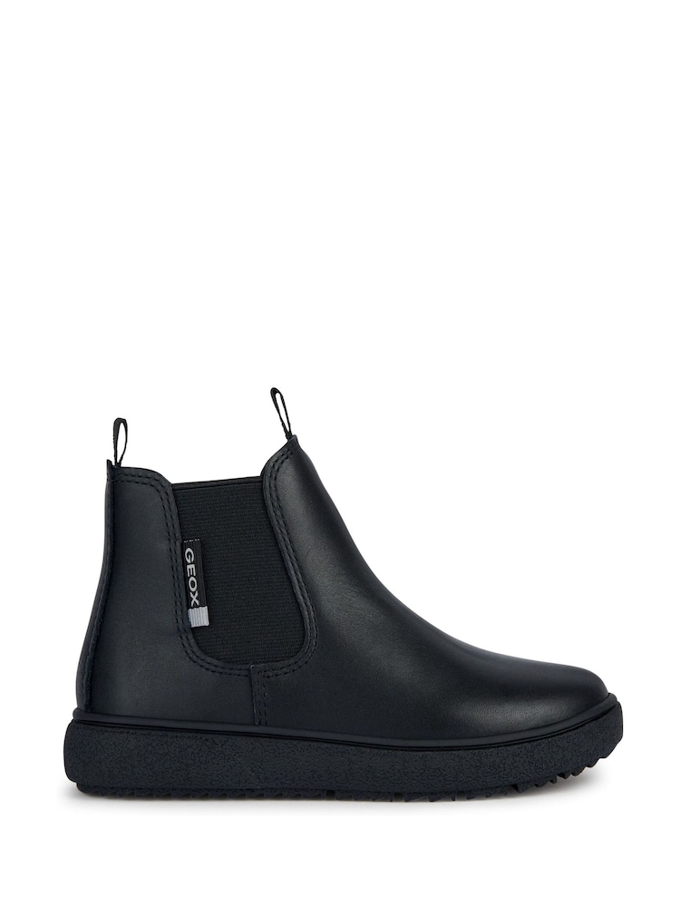 Geox J Theleven Ankle Black Boots - Image 1 of 4