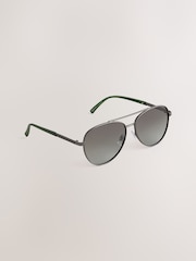 Grey Tone Aviator Style Sunglasses - Image 5 of 7