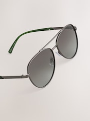 Grey Tone Aviator Style Sunglasses - Image 7 of 7