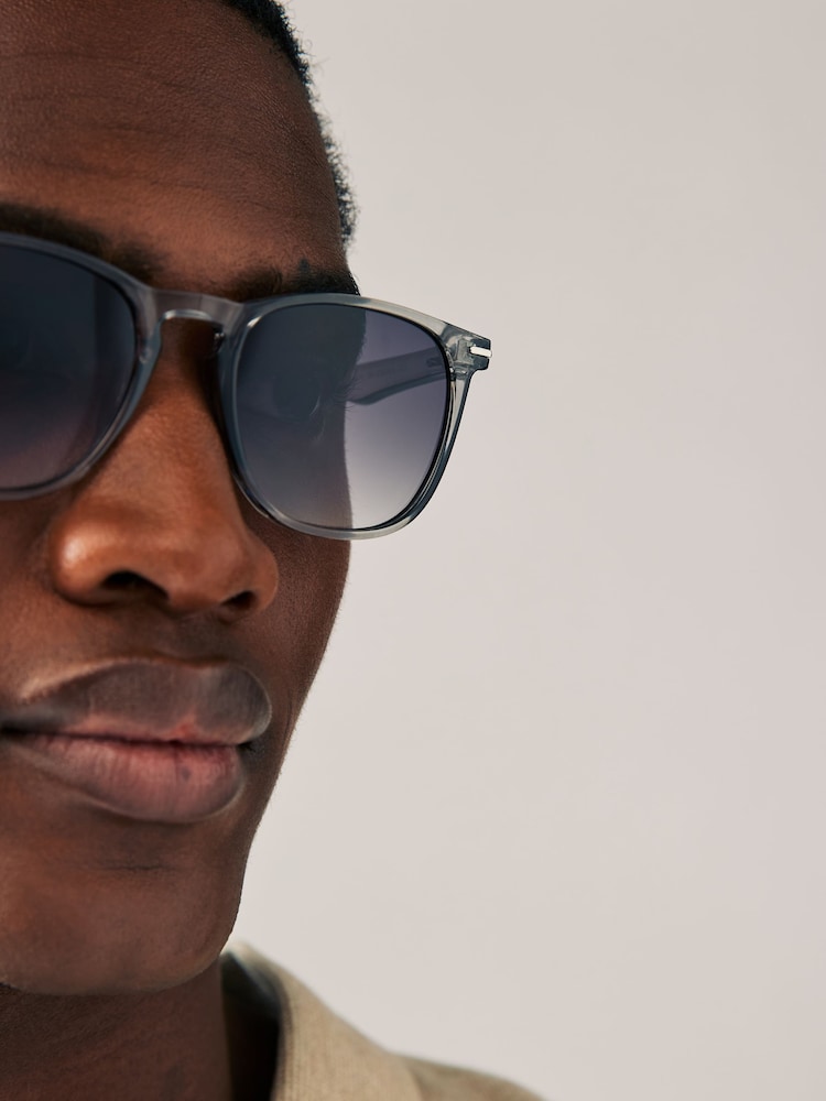 Clear Round Sunglasses - Image 3 of 6
