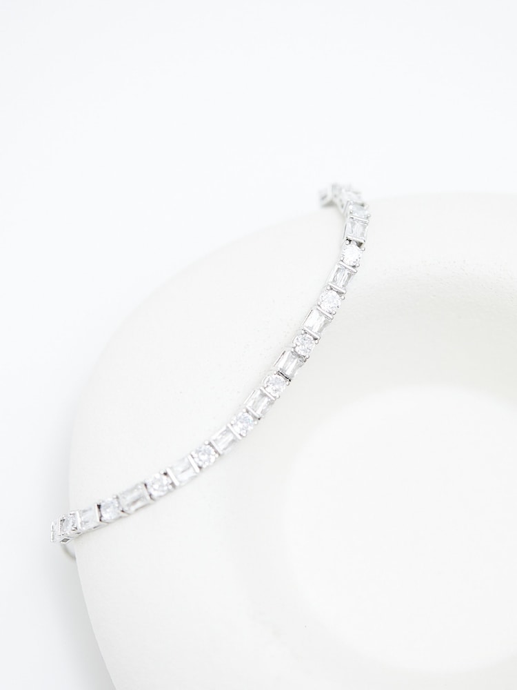 Jon Richard Silver Tone Mixed Stone Toggle Bracelet - Image 3 of 3