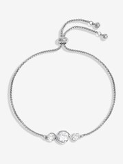 Jon Richard Silver Tone Infinity Toggle Bracelet - Image 2 of 4