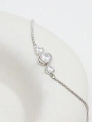 Jon Richard Silver Tone Infinity Toggle Bracelet - Image 4 of 4