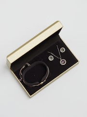 Jon Richard Gold Tone Plated Effect Stone Trio Set - Gift Boxed - Image 3 of 3