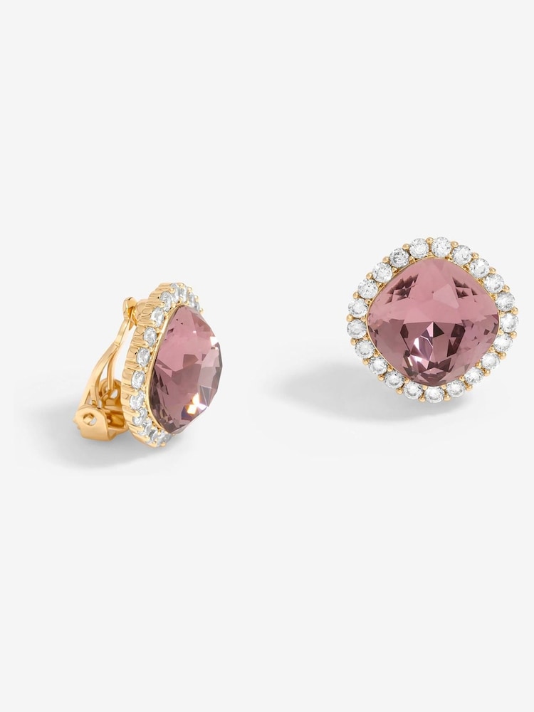 Jon Richard Gold Tone Semi Precious Drop Earrings - Image 1 of 3