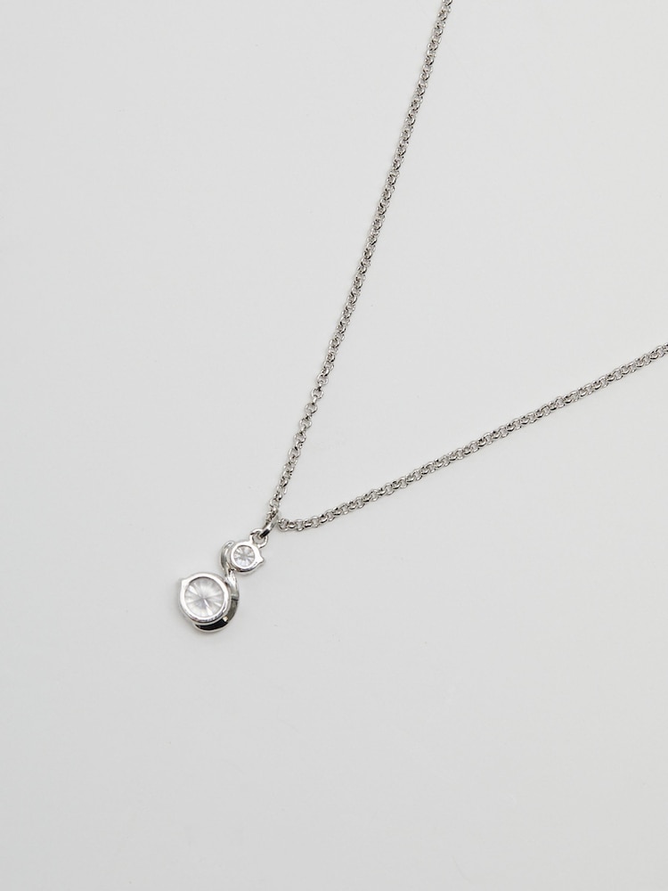 Jon Richard Silver Tone Infinity Pendant - Image 3 of 3