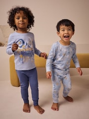 Blue Eid/Ramadan - Kuschelige Pyjamas im 2er-Pack (9 Monate bis 12 Jahre) - Bild 1 von 3