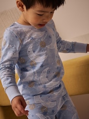 Blue Eid/Ramadan - Kuschelige Pyjamas im 2er-Pack (9 Monate bis 12 Jahre) - Bild 3 von 3