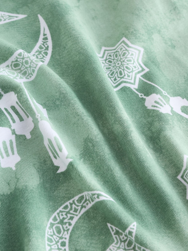 Vert - Pyjama familial assorti Garçons Ramadan (9mths-12yrs) - Image 6 of 8