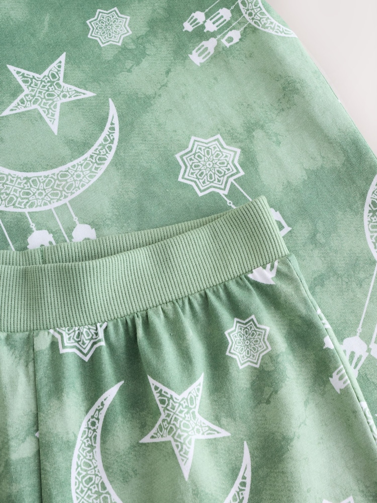 Vert - Pyjama familial assorti Garçons Ramadan (9mths-12yrs) - Image 7 of 8