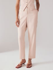 Dusky Pink Tapered Trousers Suit - Image 1 of 1