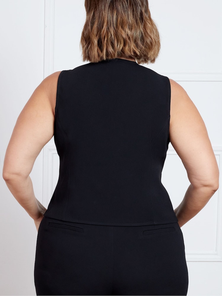 Live Unlimited Black Curve Waistcoat - Image 3 of 3