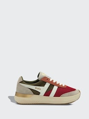 Gola Red Womens Raven Trainers - Image 1 of 4