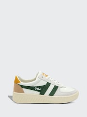 Gola White Evergreen Sun Womens Grandslam Trident Trainers - Image 1 of 4