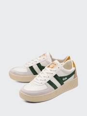 Gola White Evergreen Sun Womens Grandslam Trident Trainers - Image 2 of 4