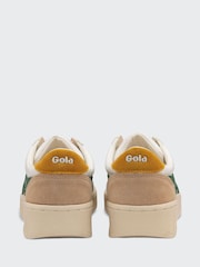 Gola White Evergreen Sun Womens Grandslam Trident Trainers - Image 3 of 4