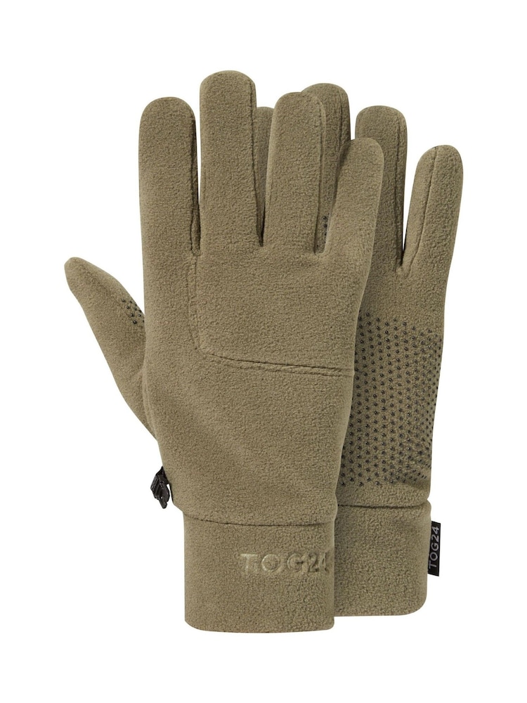 Tog 24 Green Stride Microfleece Gloves - Image 2 of 2