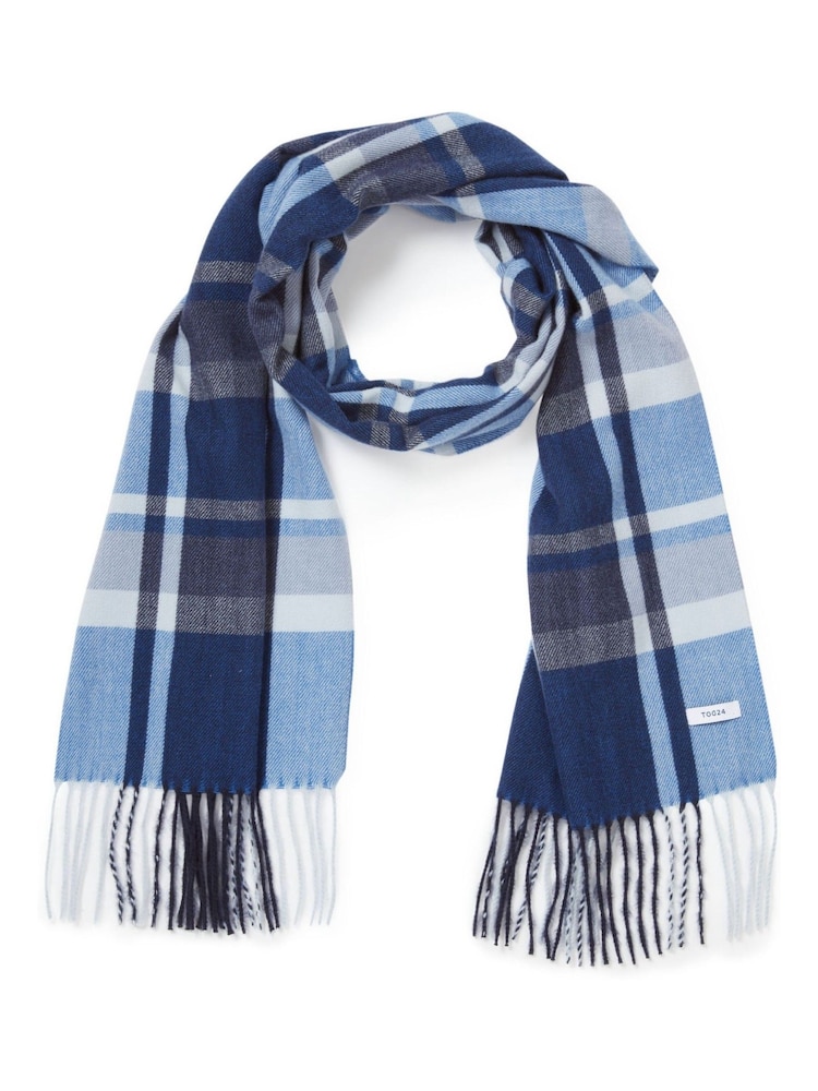Tog 24 Blue Hayner Winter Woven Scarf - Image 1 of 2
