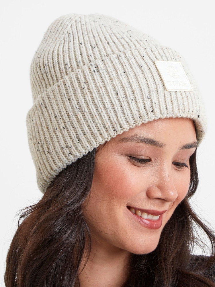 Tog 24 Cream Crendon Knit Hat - Image 1 of 2