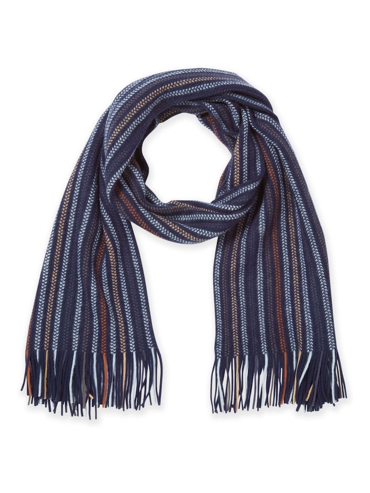 Tog 24 Blue Jenkin Winter Knitted Scarf - Image 3 of 3