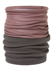 Tog 24 Pink Hedy Mauve Winter Polar Scarf - Image 2 of 2