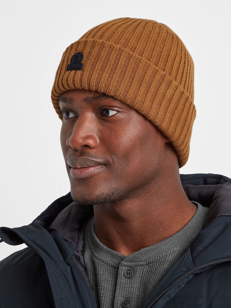 Tog 24 Ochre Brown Rich Burke Knit Hat - Image 1 of 2