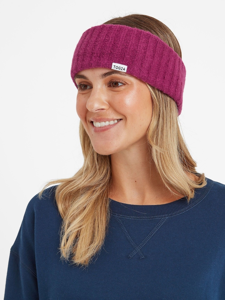 Tog 24 Pink Ranora Winter Knit Headband - Image 1 of 2