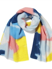 Tog 24 Cream Chrissy Woven Multi Colour Print Scarf - Image 2 of 2