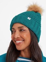 Tog 24 Teal Blue Keeley Winter Knit Hat - Image 1 of 2