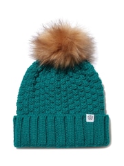 Tog 24 Teal Blue Keeley Winter Knit Hat - Image 2 of 2