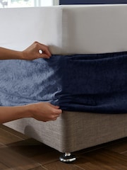 Catherine Lansfield Kingsley Matt Velvet Elasticated Divan Base Wrap - Imagen 3 de 4