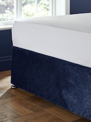 Catherine Lansfield Kingsley Matt Velvet Elasticated Divan Base Wrap - Imagen 4 de 4